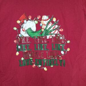 The Grinch Who Stole Christmas "Like Like Like Love Entirely" Long Sleeve Large
